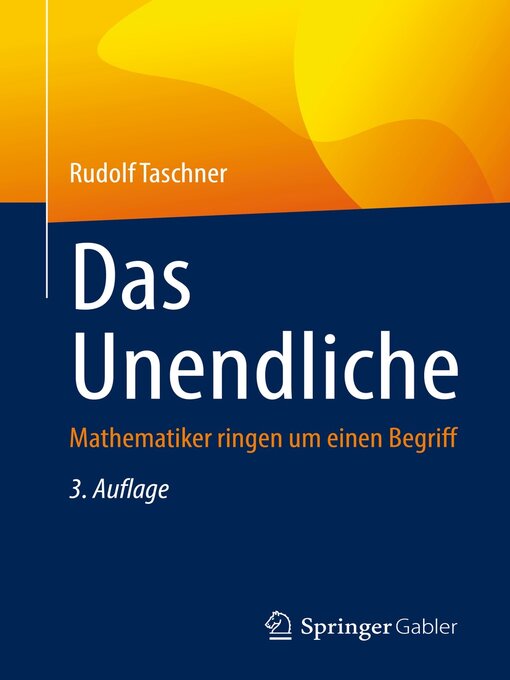 Title details for Das Unendliche by Rudolf Taschner - Available